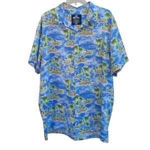 Corona (beer) Polynesian Hawaiian shirt sz XXL